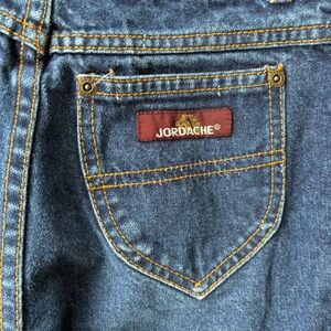 Jordache Blue Denim Jeans Classic vintage, high rise women’s, 24” waist